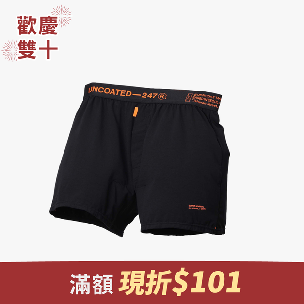 Slim Fit 空氣感抗菌平口內褲V2_經典黑 Slim Fit 空氣感抗菌平口內褲V2_經典黑