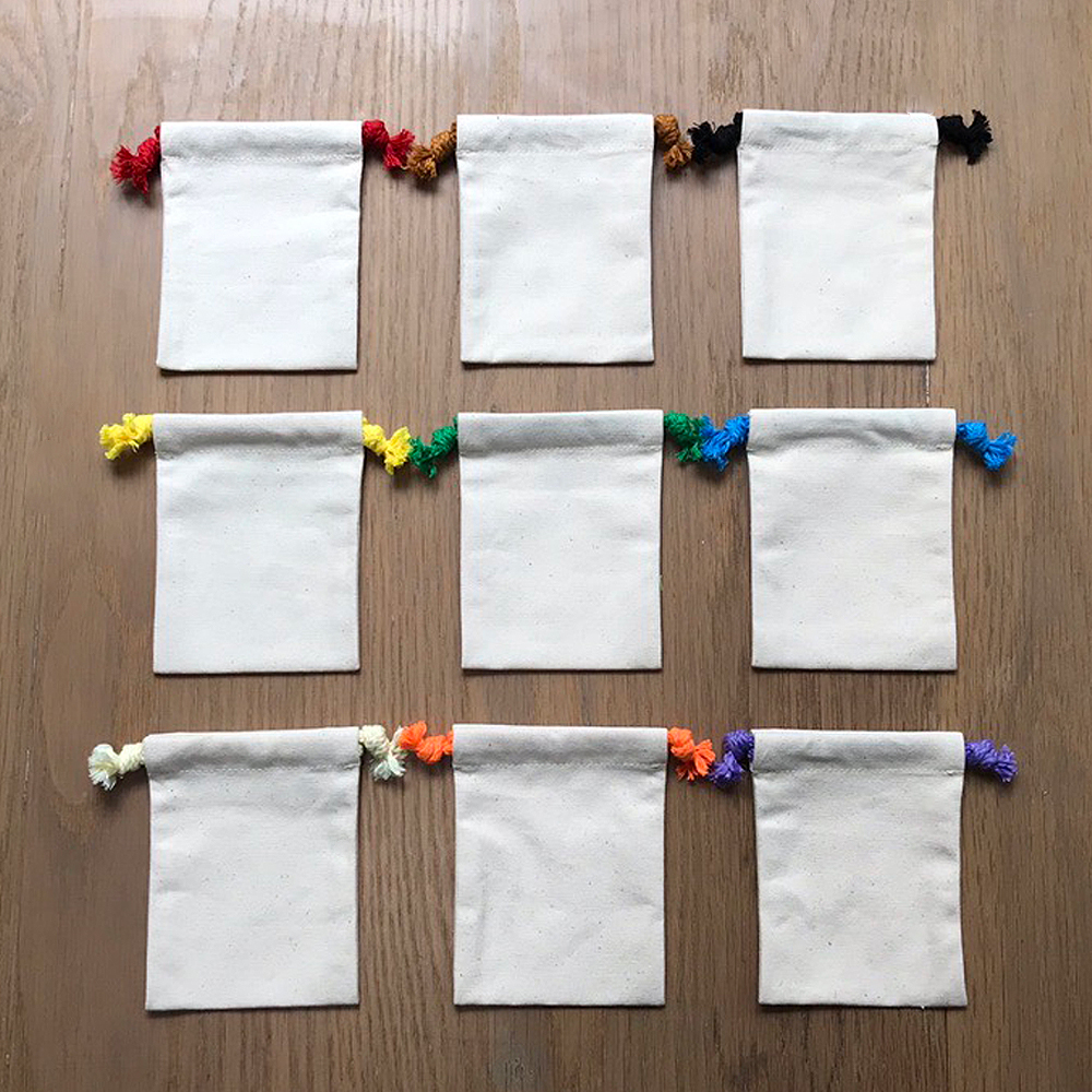 SCENT FOREST 香氛森林 - 純棉質感抽繩袋 小棉布袋 多種顏色可選