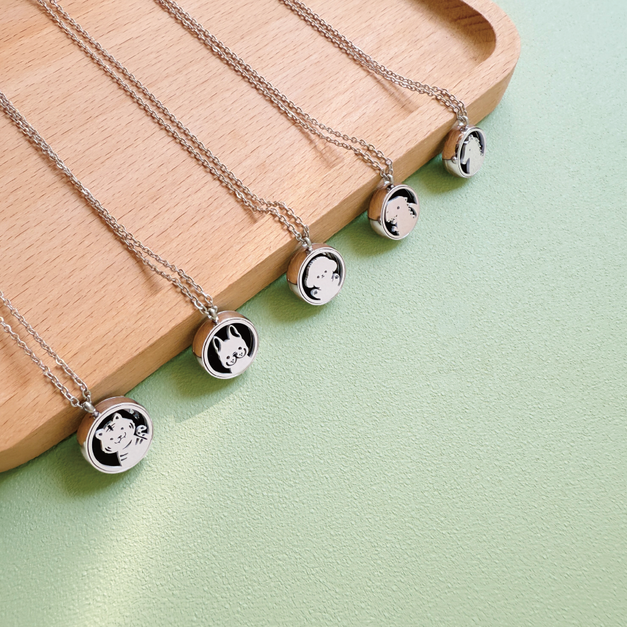 【新品】小萌寵香氛項鍊 - 小馬、老虎、比熊、恐龍新登場🔥