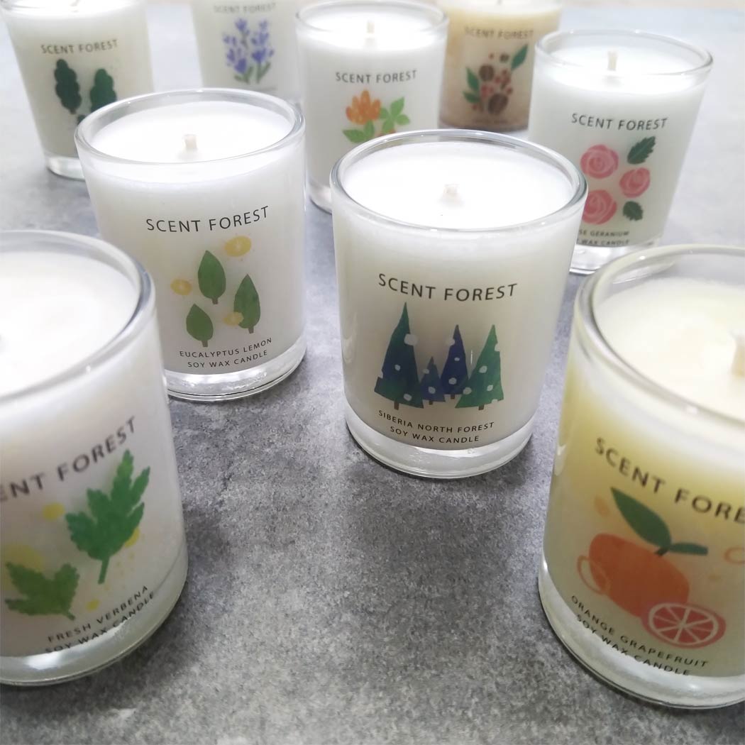 SCENT FOREST 香氛森林 - 香氛噴霧 香氛大豆蠟燭 - 優雅馬鞭草