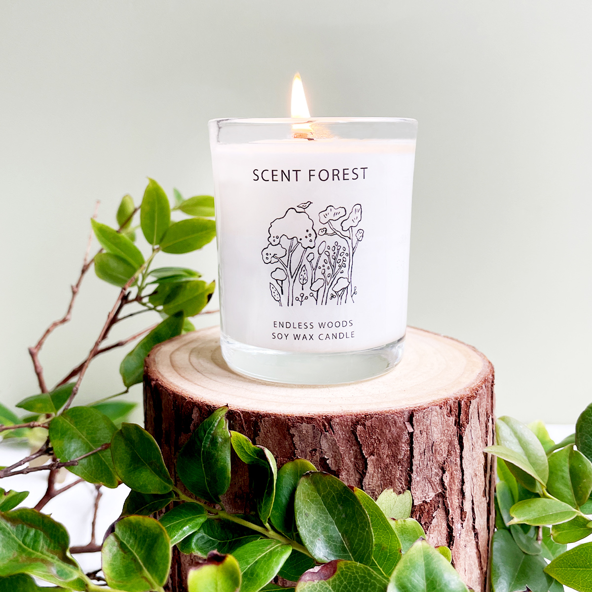 SCENT FOREST 香氛森林 - 香氛噴霧 香氛大豆蠟燭 - 無邊之林