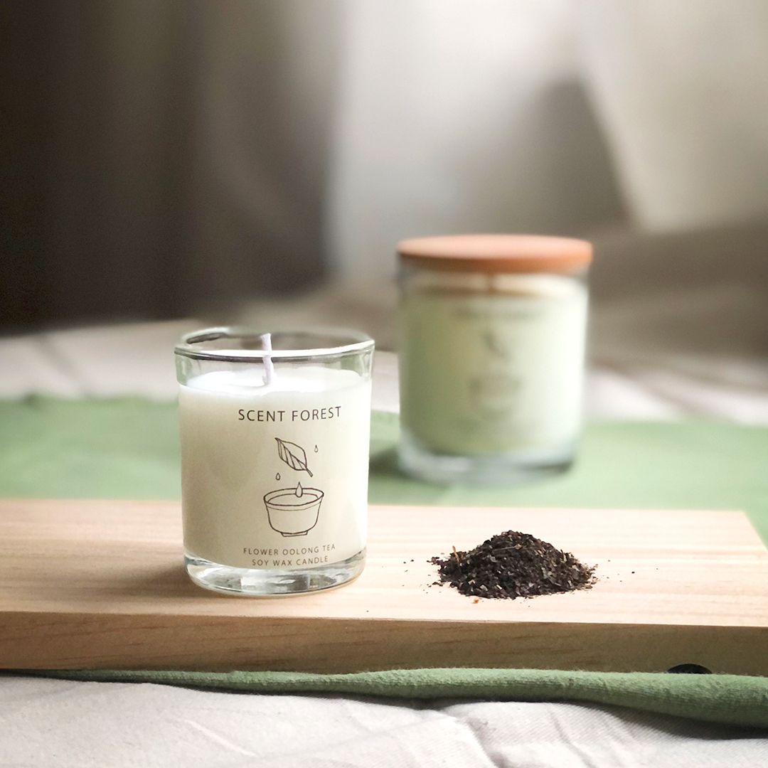 SCENT FOREST 香氛森林 - 香氛噴霧 香氛大豆蠟燭 - 落花烏龍茶
