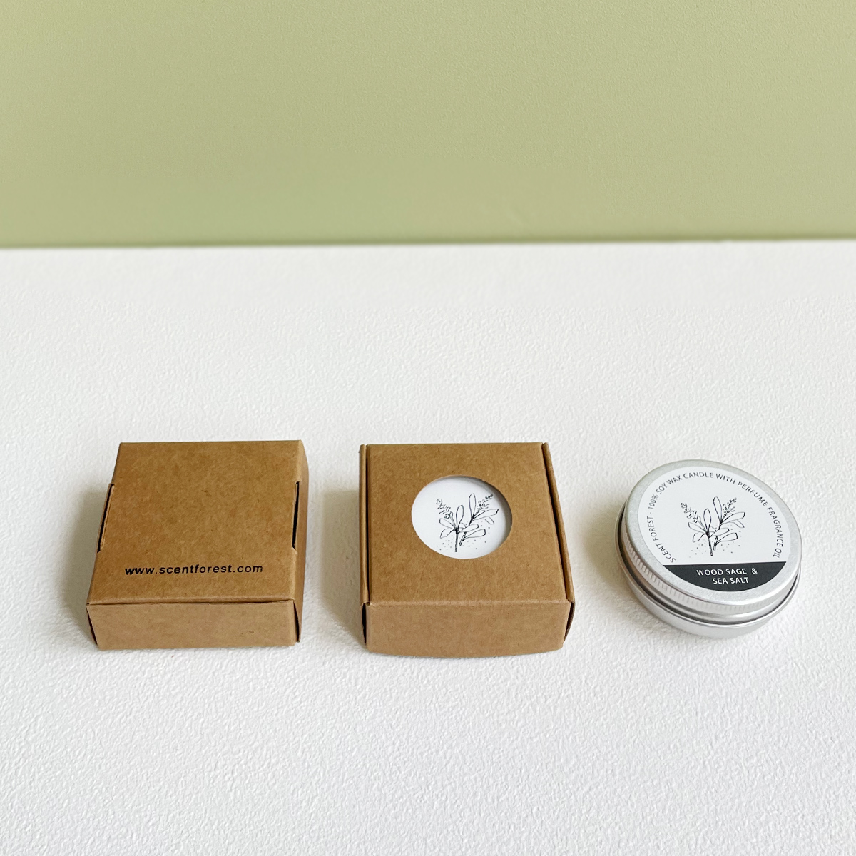 SCENT FOREST 香氛森林 - 香氛噴霧 香氛大豆蠟燭 - 鼠尾草海鹽