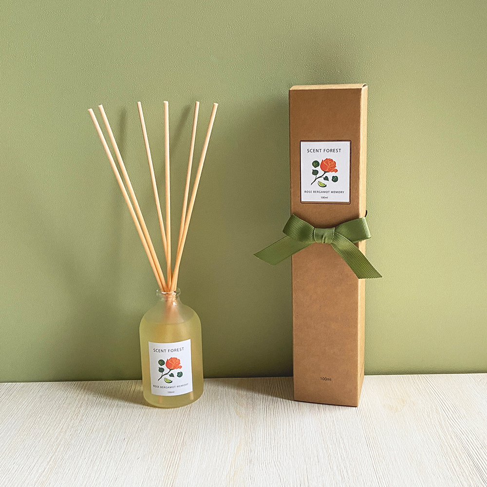 SCENT FOREST 香氛森林  室內香氛 擴香 天然精油擴香花 索拉花 玫瑰花 梔子花 洋甘菊 蓮花 菊花
