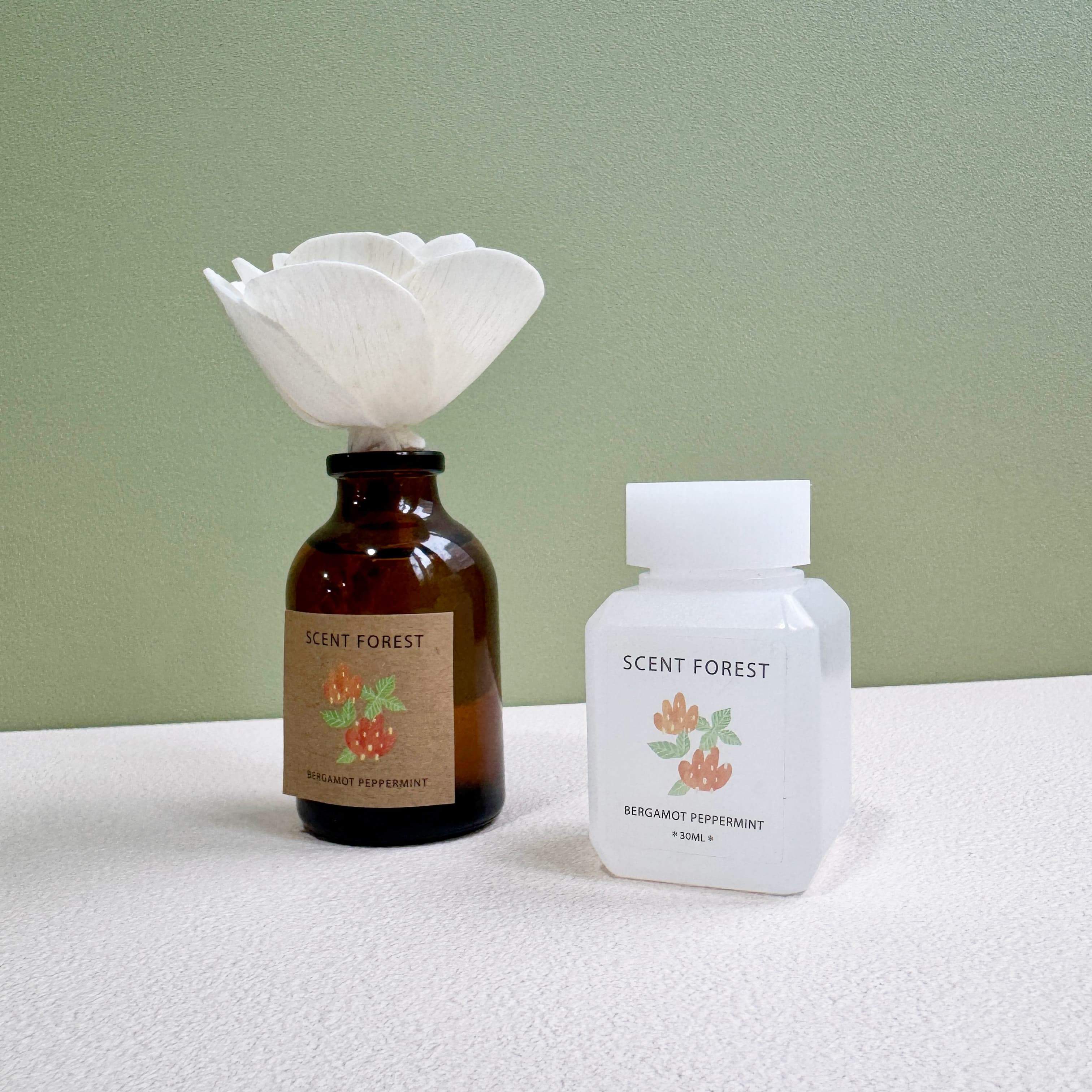 SCENT FOREST 香氛森林 - 室內香氛 - 天然精油擴香花 擴香竹 - 補充精油