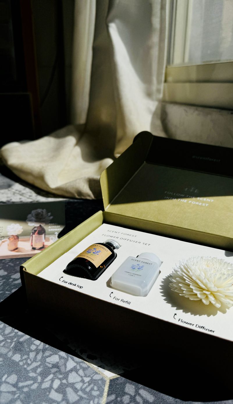 SCENT FOREST 香氛森林 -室內擴香- 天然精油吸吸花補充瓶禮盒