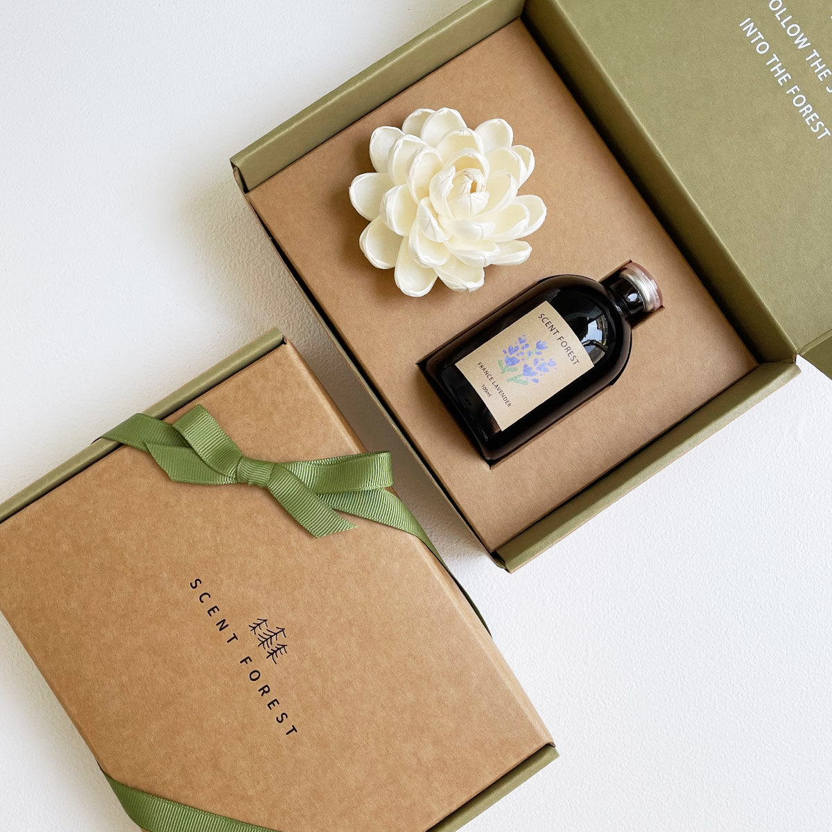 SCENT FOREST 香氛森林  室內香氛 擴香 天然精油擴香花 索拉花 禮盒 寵物友善