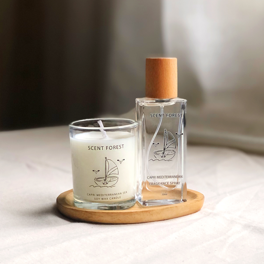 SCENT FOREST 香氛森林 - 香氛噴霧 香氛大豆蠟燭 - 卡布里地中海