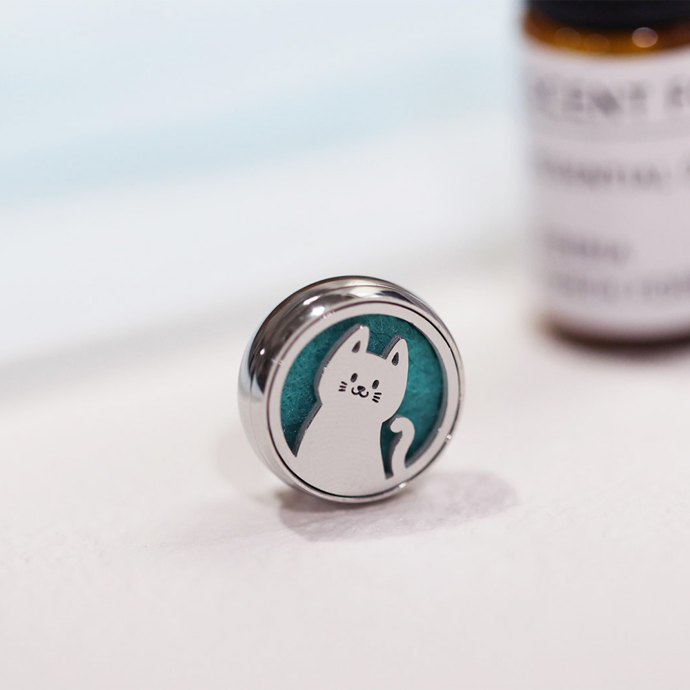 SCENT FOREST 香氛森林 - 金屬不鏽鋼香氛口罩釦 - 狗狗貓咪