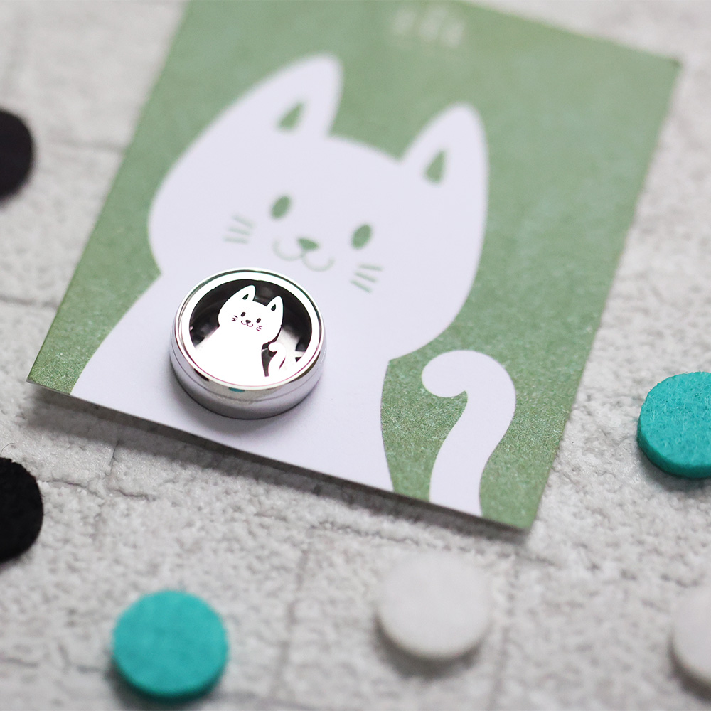 SCENT FOREST 香氛森林 - 金屬不鏽鋼香氛口罩釦 - 狗狗貓咪