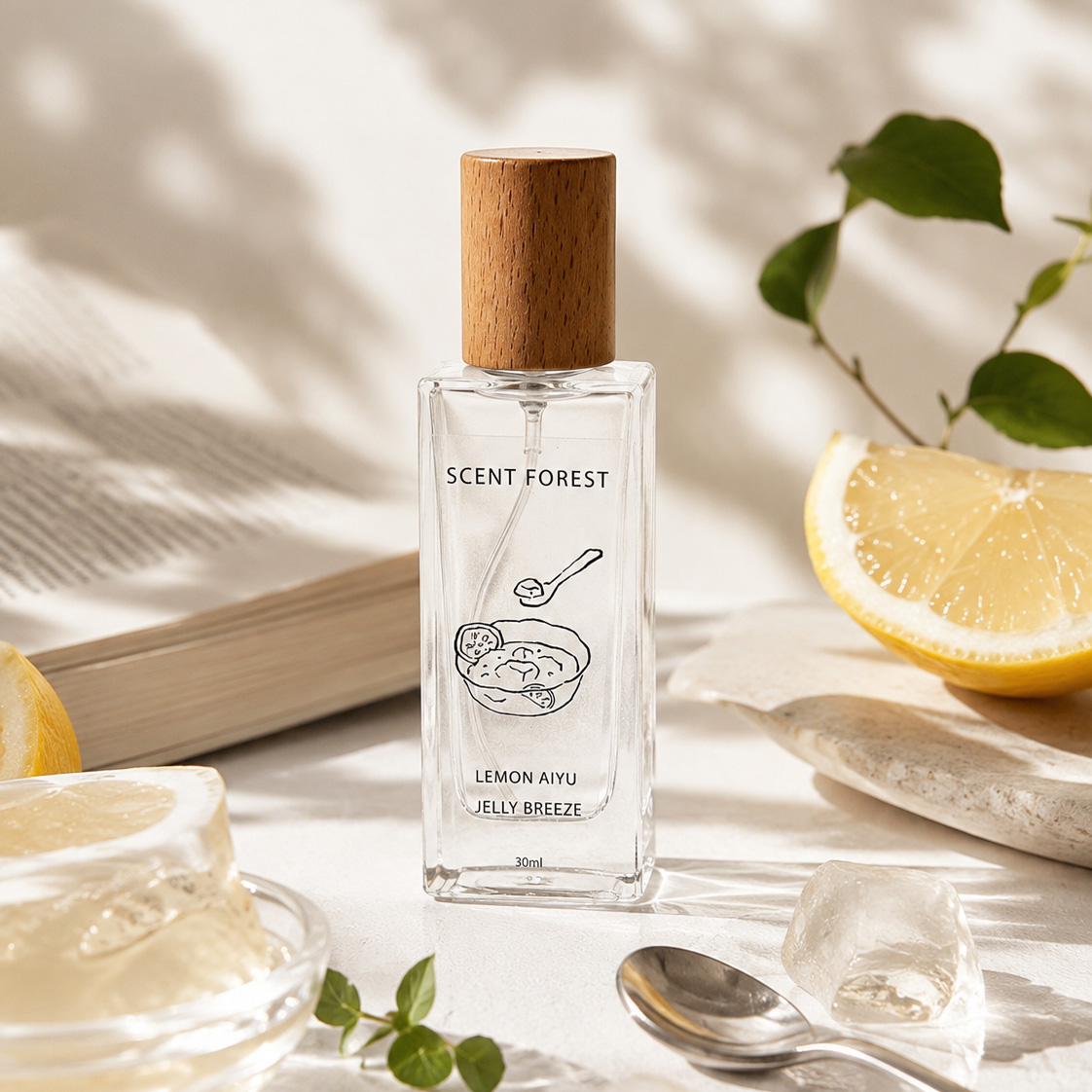 SCENT FOREST 香氛森林 - 香氛噴霧 香氛大豆蠟燭 - 檸檬愛玉冰