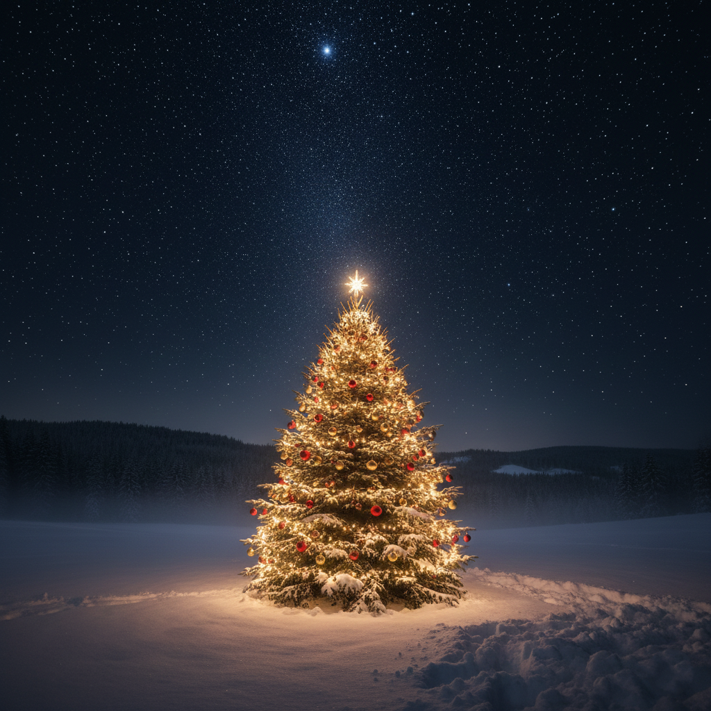 SCENT FOREST 香氛森林 - 星空下的聖誕樹 黑雲杉 室內擴香 擴香花