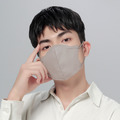 N95 立體醫療口罩│氣密型│亞麻灰│杏灰耳│30入_2 N95 立體醫療口罩│氣密型│亞麻灰│杏灰耳│30入_2