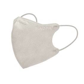 N95 立體醫療口罩│氣密型│亞麻灰│杏灰耳│30入