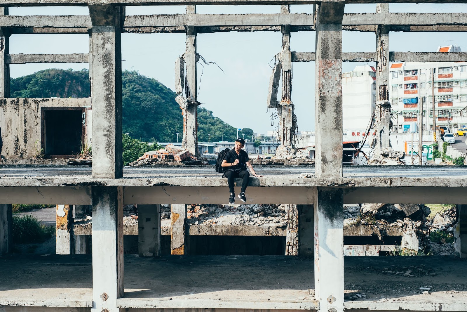 李豪 都會玩家軍事風格後背包