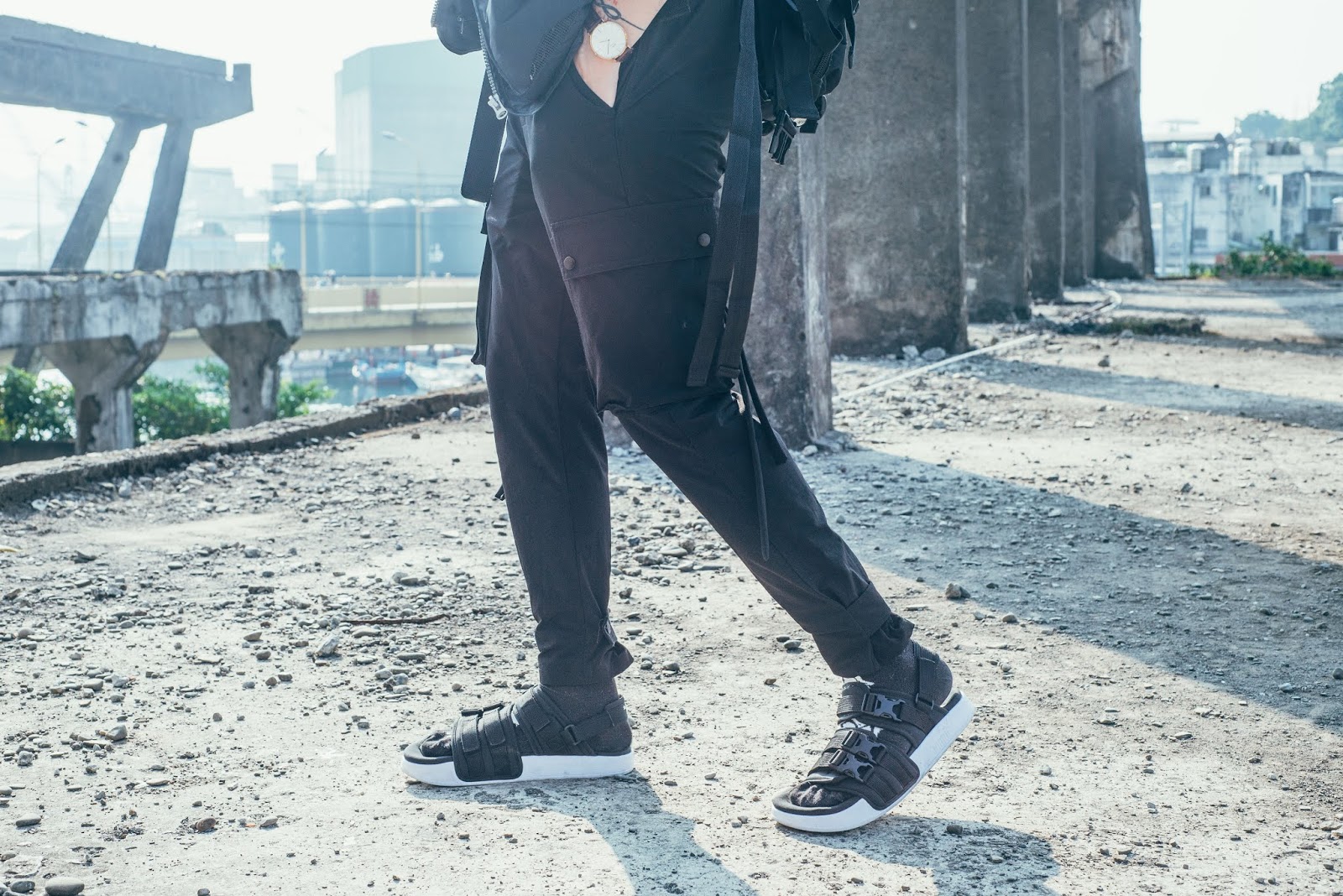 李豪 都會玩家軍事風格後背包