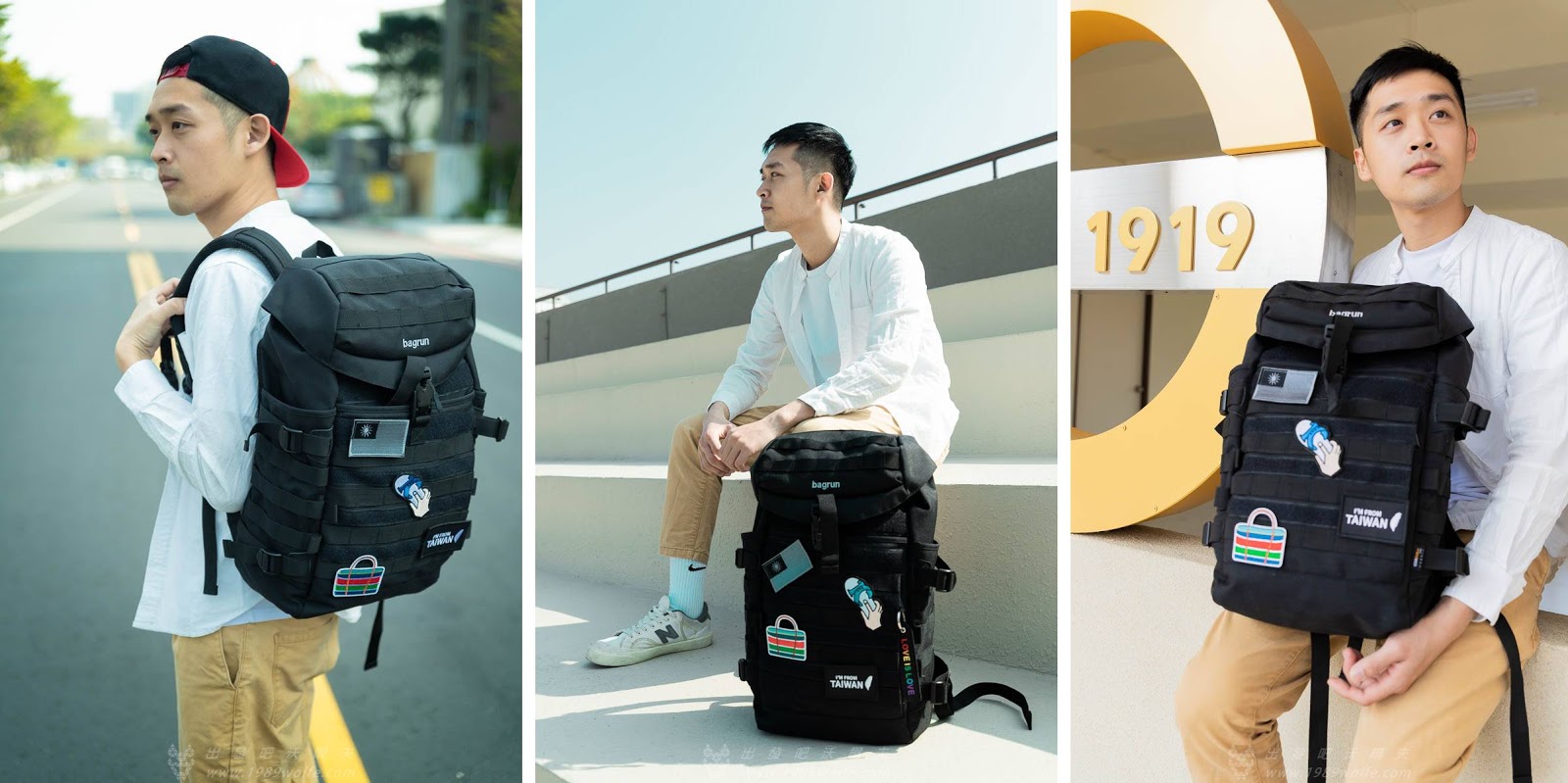 沃爾夫 都會玩家瞬開翻蓋後背包