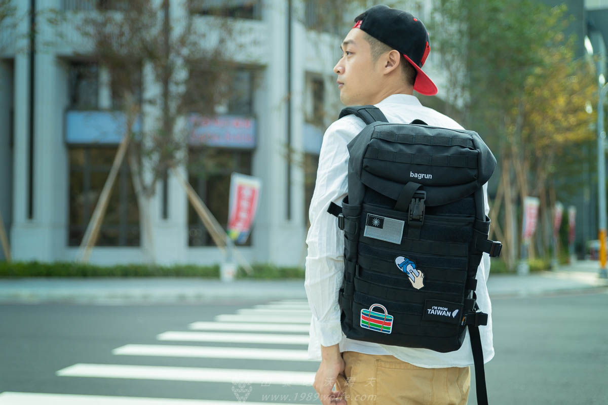 沃爾夫 都會玩家瞬開翻蓋後背包