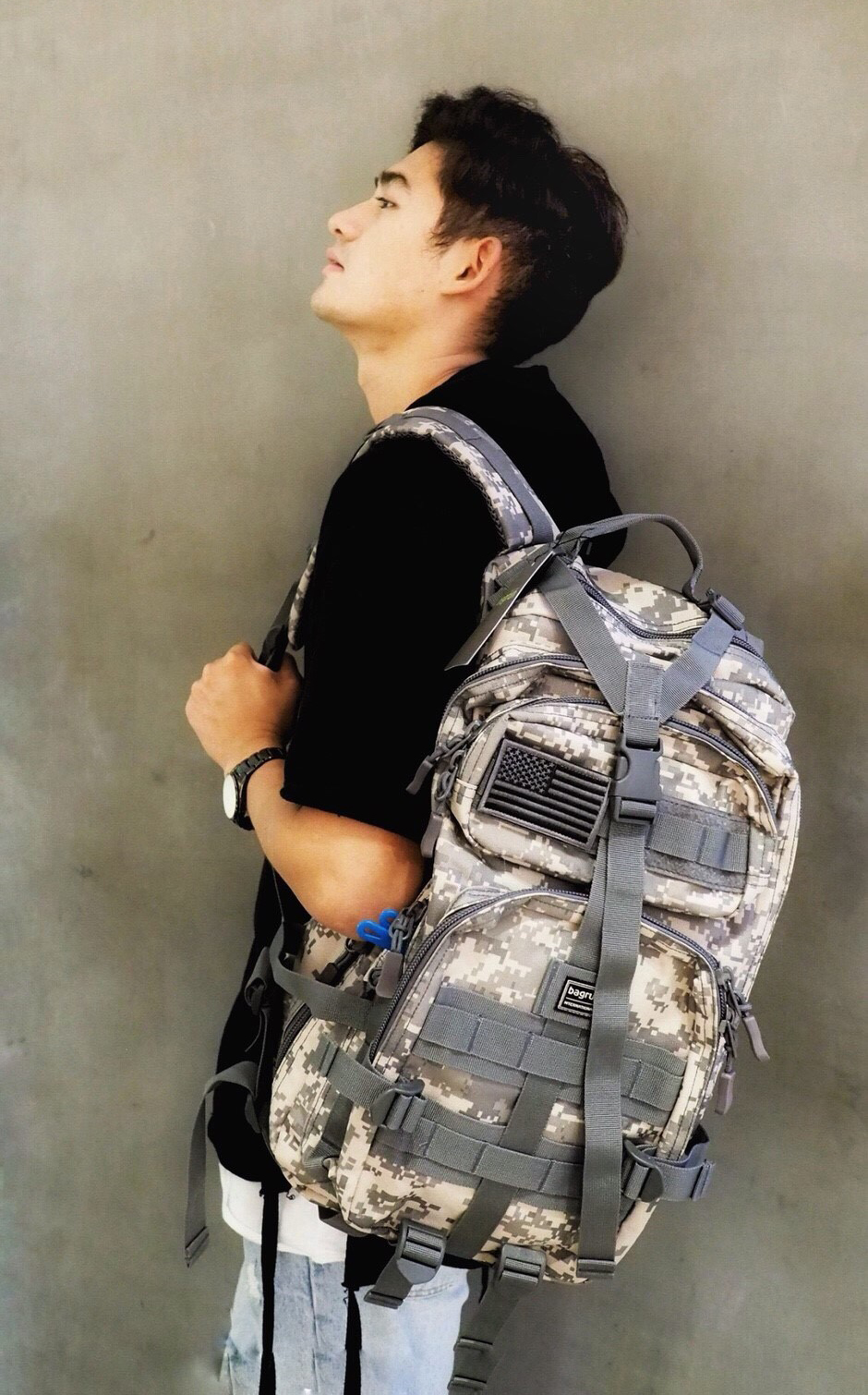 I’m Possible! / Youtuber 圓糖與都會玩家軍事風格後背包