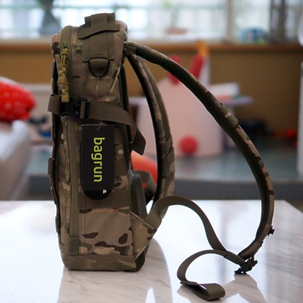 bagrun全日玩家軍事風格後背包|輕量也有大空間 快扣設計超便利