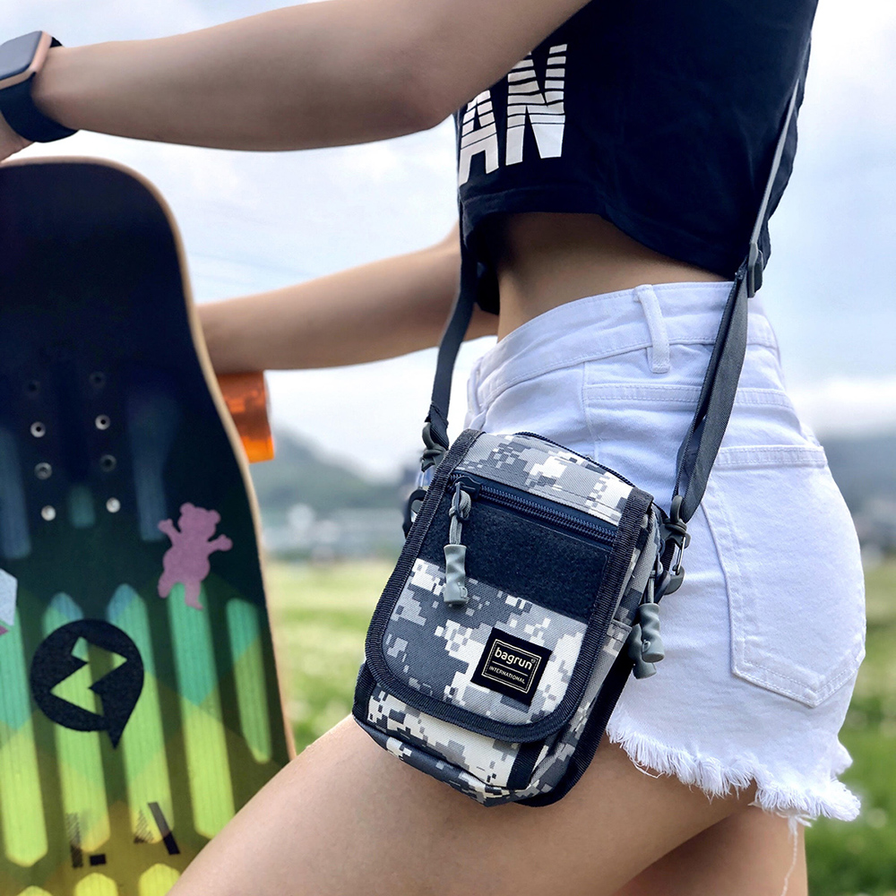 斜揹小包穿搭術|二代MOLLE系統軍規多功能小包,女性個性穿搭