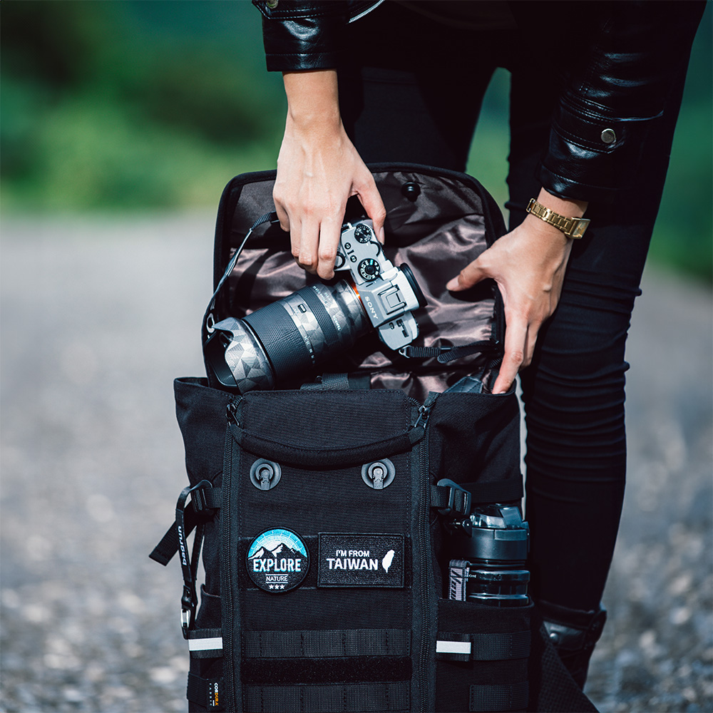 戰術背包配件一次買齊!運動玩家軍事風格後背包超值特惠組合