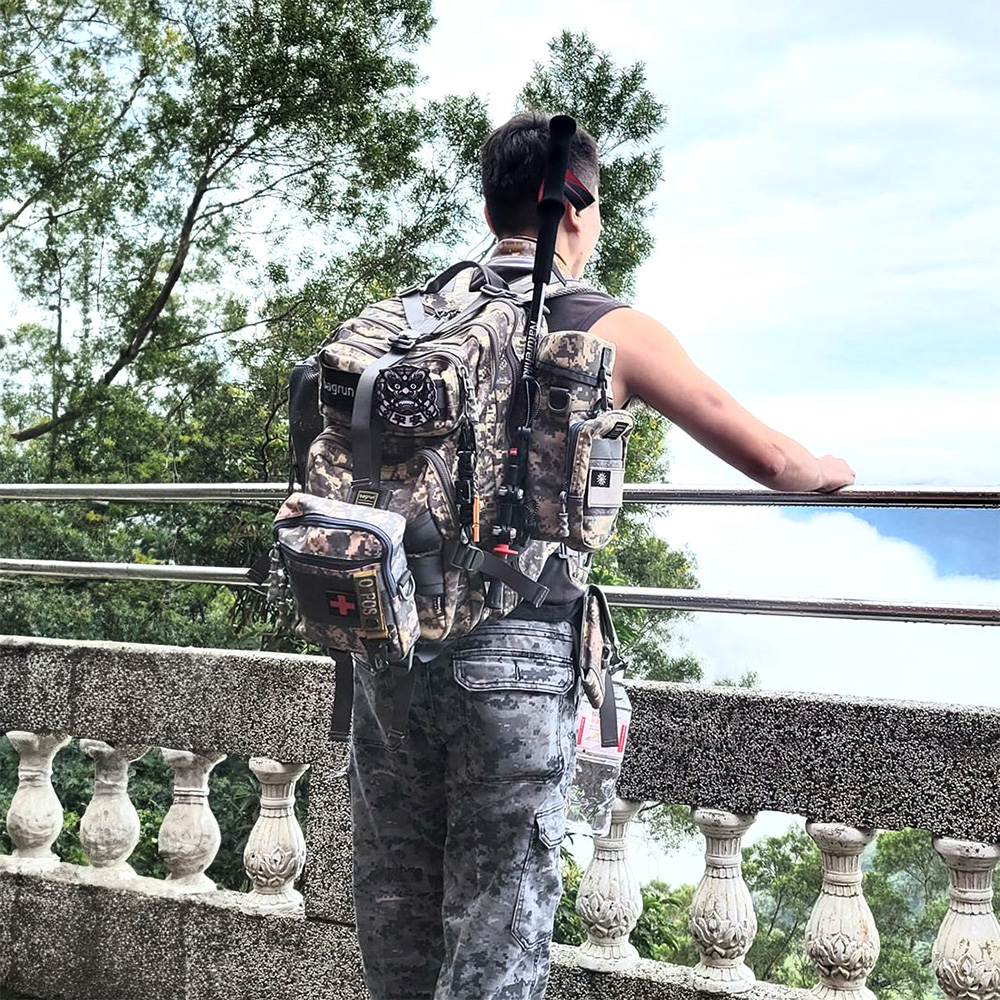 一日健行背包推薦|二代都會玩家軍事風格後背包