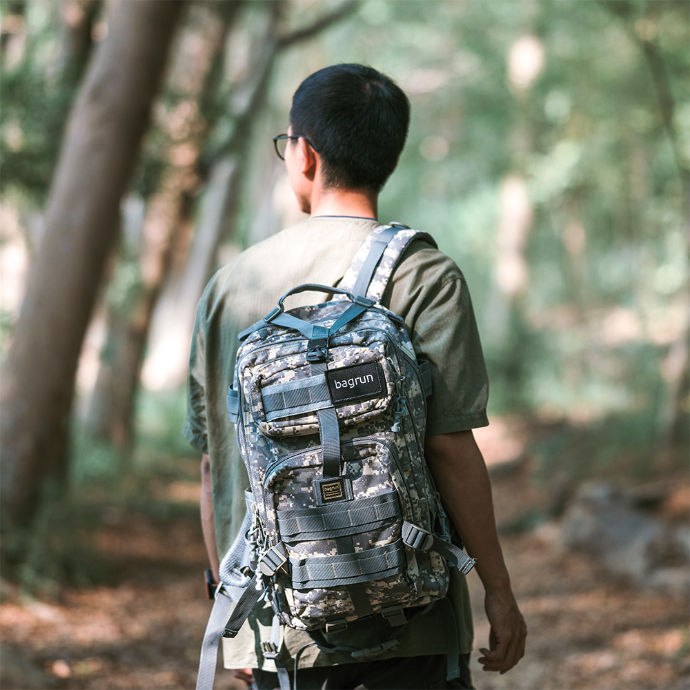 一日健行背包推薦|二代都會玩家軍事風格後背包
