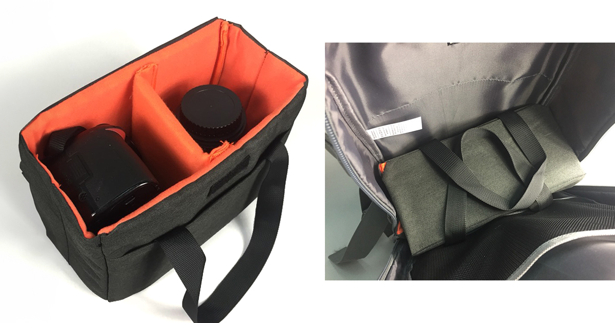 為什麼「機能後背包 +相機內膽」更適合你