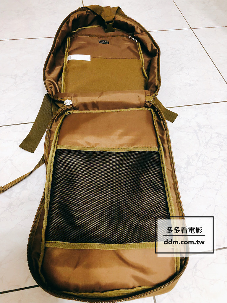都會玩家軍事風格後背包-開箱文