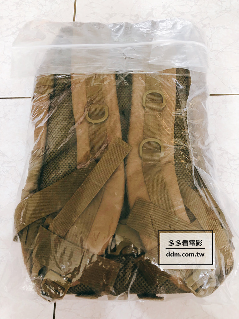 都會玩家軍事風格後背包-開箱文