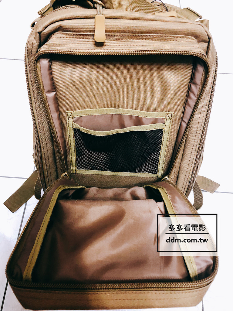 都會玩家軍事風格後背包-開箱文