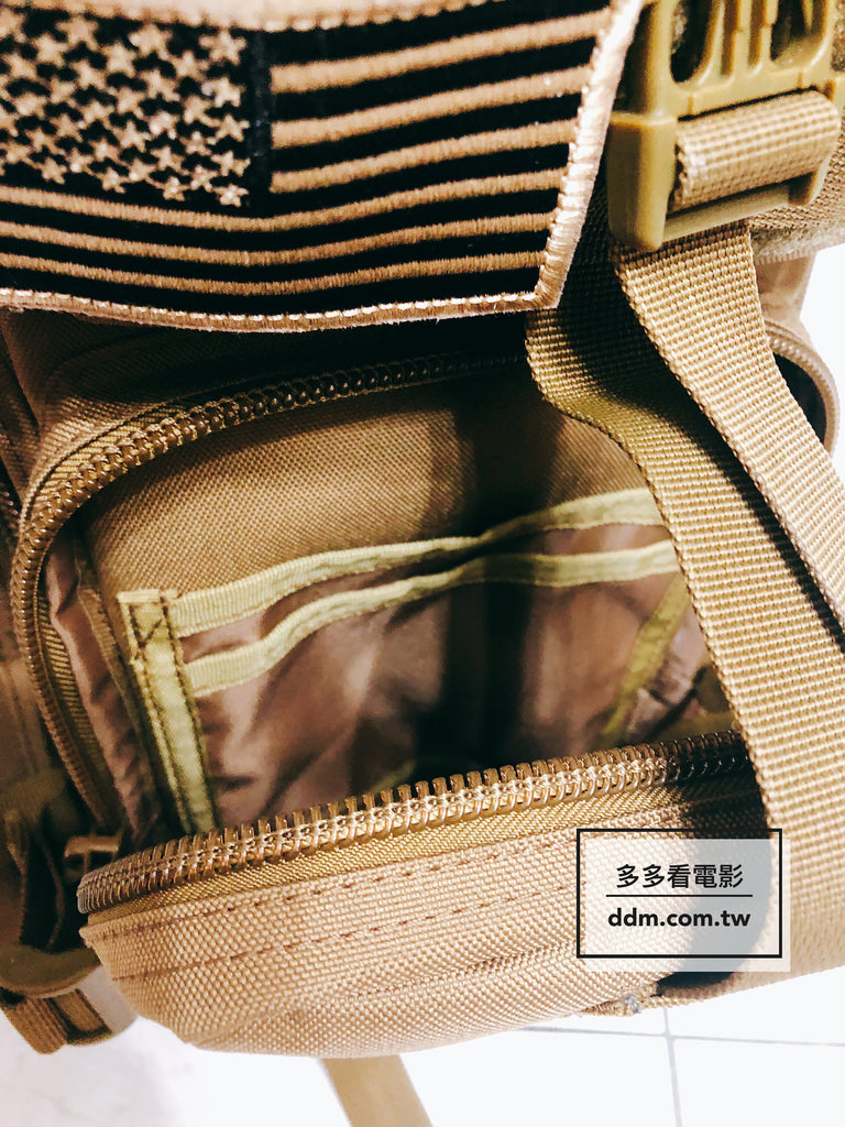 都會玩家軍事風格後背包-開箱文