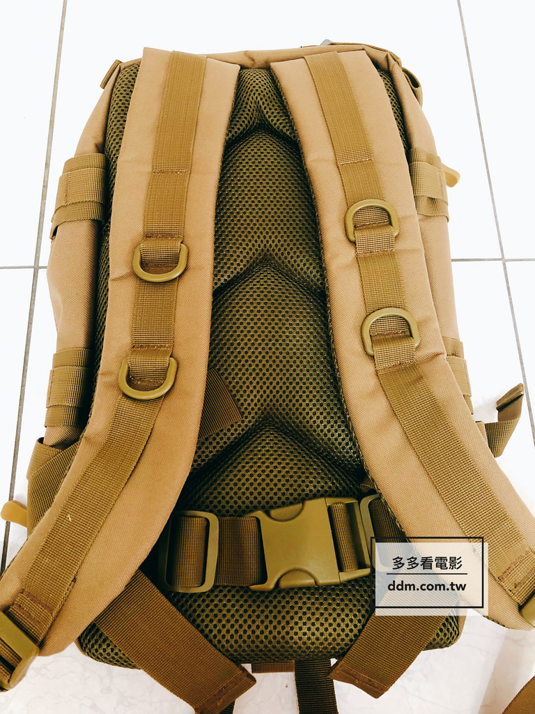 都會玩家軍事風格後背包-開箱文