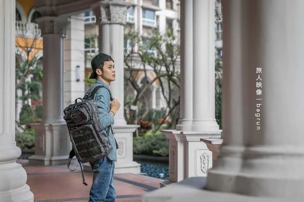 旅人映像 氣彈系列軍事風格後背包