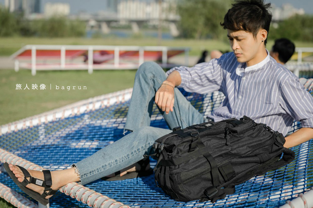 旅人映像 都會玩家軍事風格後背包