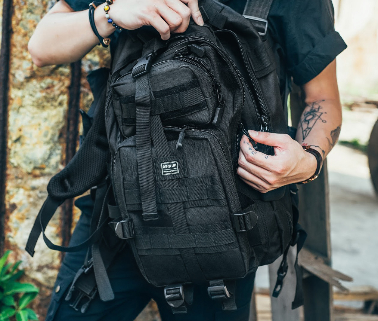 時尚媒體編輯李豪推薦軍風潮流後背包