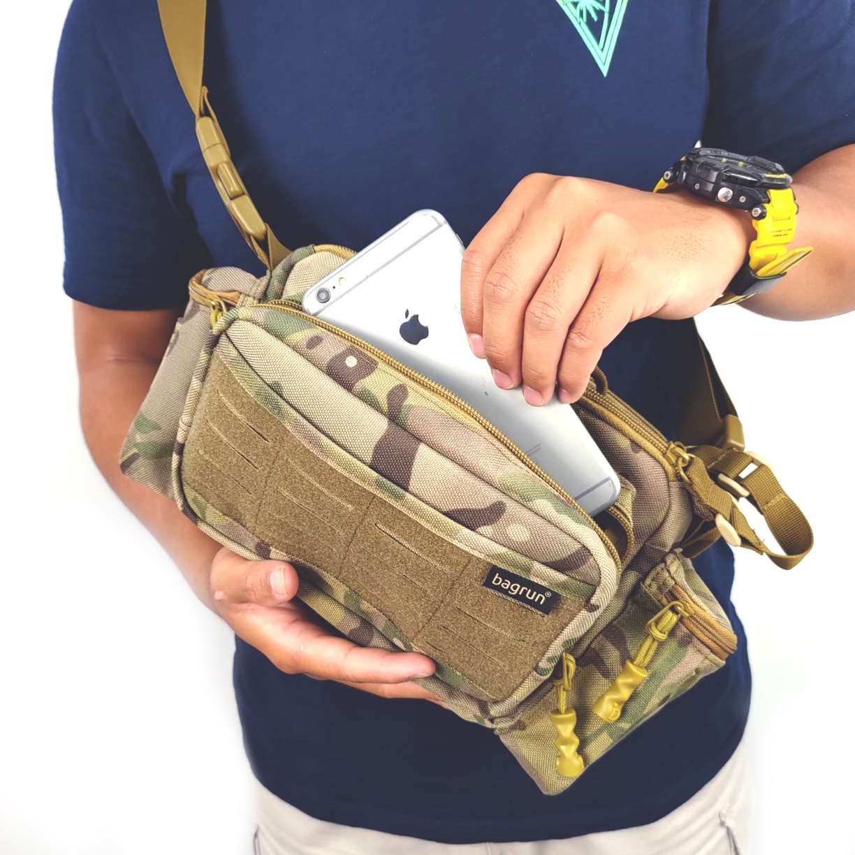 男用腰包推薦,二代 Molle 系統多用途腰包