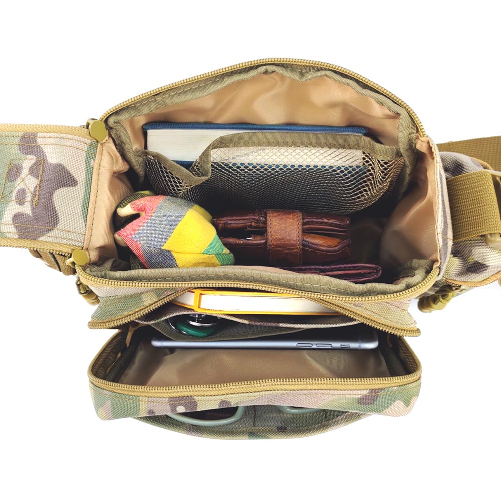 軍風男用腰包推薦,二代 Molle 系統多用途腰包