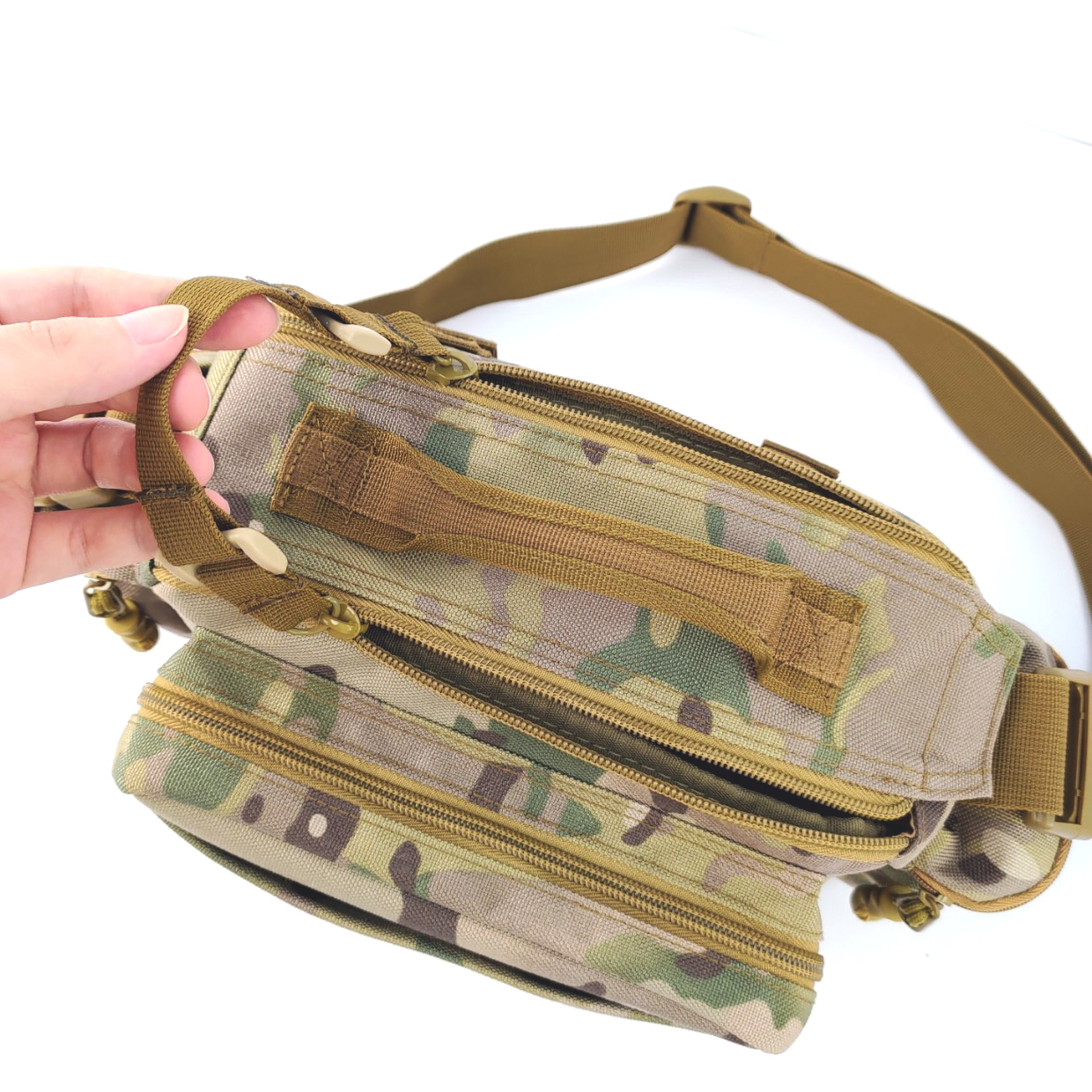 軍風男用腰包推薦,二代 Molle 系統多用途腰包