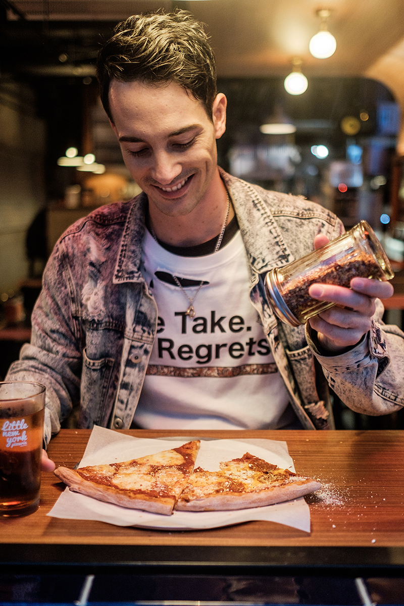 名模萬子豪的小紐約披薩 / bagrun 精神:I'm possible! 我有無限可能!