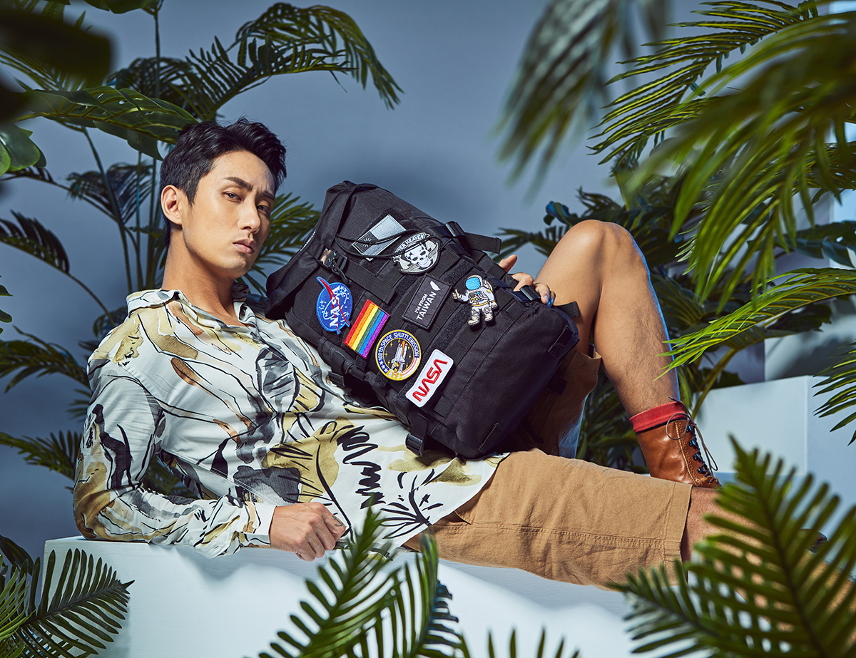 名模萬子豪的跨界人生 / bagrun 都會玩家瞬開翻蓋後背包