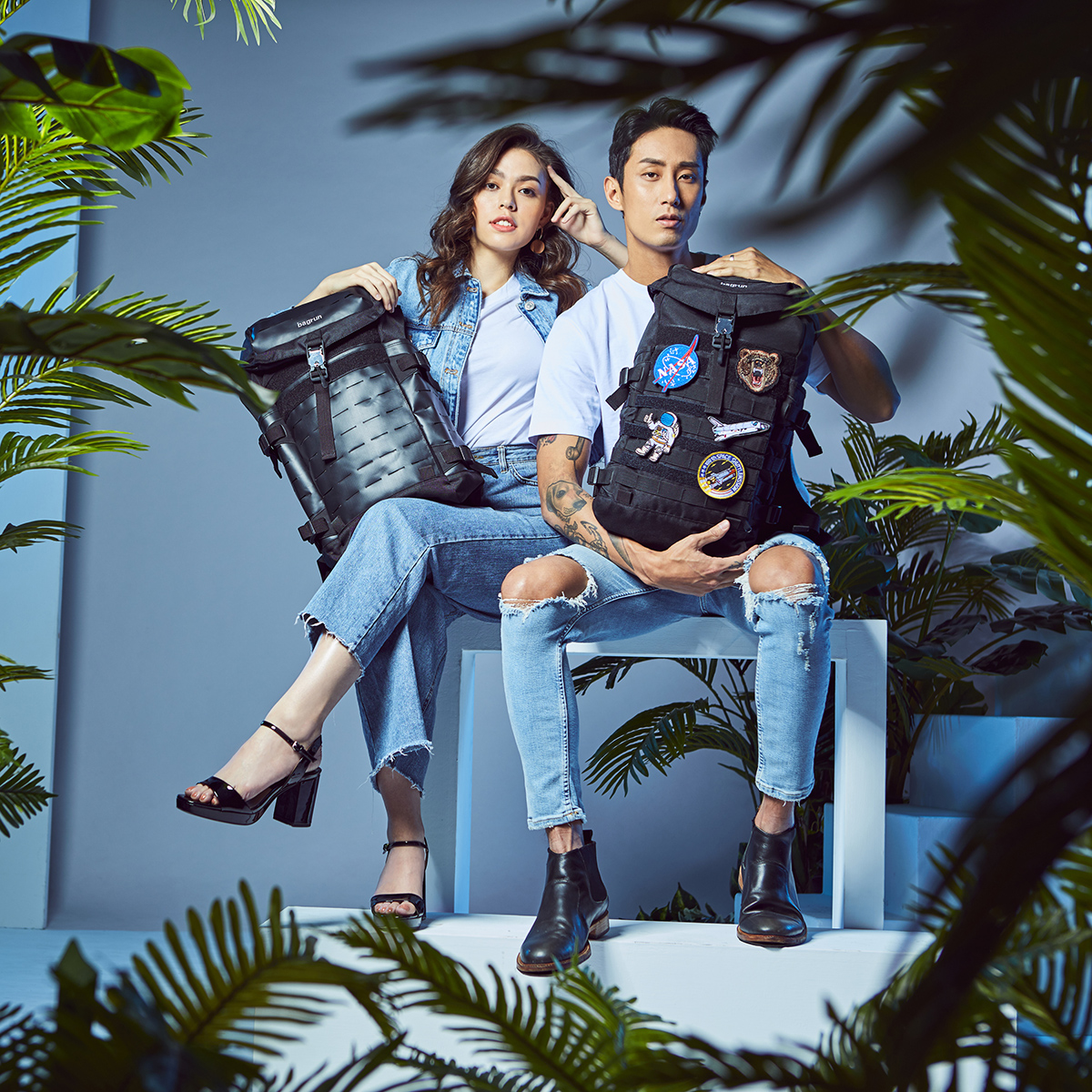 名模萬子豪的跨界人生 / bagrun 都會玩家瞬開翻蓋後背包