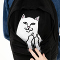 RIPNDIP RND1099P 基本款 中指貓 Lord Nermal 後背包 黑色 帥哥都背這個 NEVERMIND_7 RIPNDIP RND1099P 基本款 中指貓 Lord Nermal 後背包 黑色 帥哥都背這個 NEVERMIND_7
