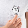 RIPNDIP 25SP-RNDSUM25WO7 中指貓 女生款 短版上衣 Cropped Baby Pocke NVM_1 RIPNDIP 25SP-RNDSUM25WO7 中指貓 女生款 短版上衣 Cropped Baby Pocke NVM_1