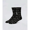 HUF SM25-SK00894 FUCK IT GLOW SOCK 夜光款式 毛巾底 中筒襪 NVM HUF SM25-SK00894 FUCK IT GLOW SOCK 夜光款式 毛巾底 中筒襪 NVM