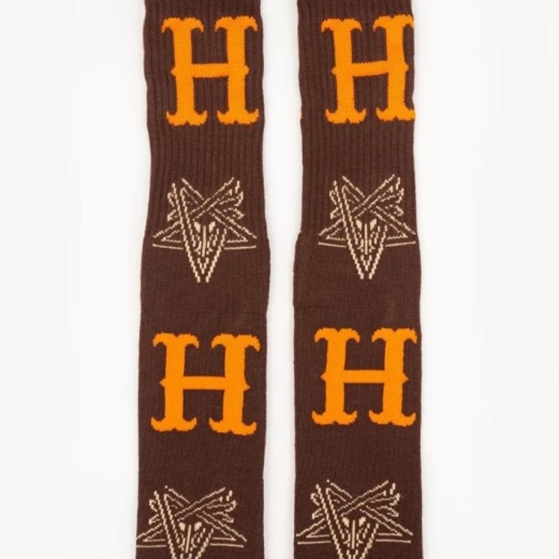 Nevermind.HUF X THRASHER 22SM-SK00723 襪子 長襪 小腿襪 滑板襪 Nevermind.HUF X THRASHER 22SM-SK00723 襪子 長襪 小腿襪 滑板襪