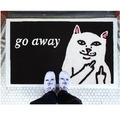 Nevermind. RIPNDIP 中指貓 造型地毯 RND0641N GO AWAY RUG_1 Nevermind. RIPNDIP 中指貓 造型地毯 RND0641N GO AWAY RUG_1
