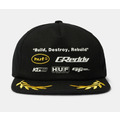 HUF x GReddy Formula Snapback Hat改裝車聯名系列帽 HT00941-BLACK 限量 HUF x GReddy Formula Snapback Hat改裝車聯名系列帽 HT00941-BLACK 限量
