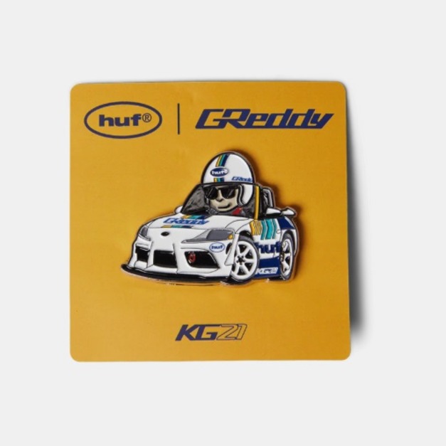 NVM  HUF x GReddy Formula改裝車聯名系列別針 胸章 AC01208-MULTI 限量 NVM  HUF x GReddy Formula改裝車聯名系列別針 胸章 AC01208-MULTI 限量